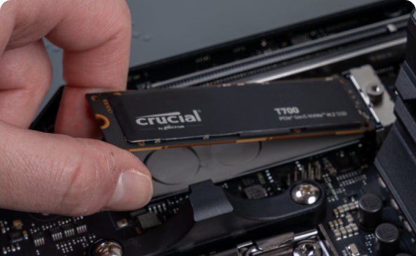 Crucial memory inserting