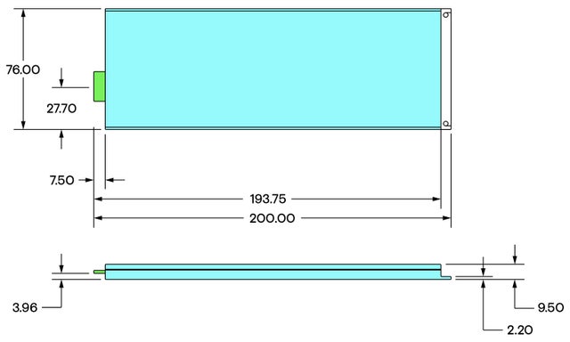  E2 high level dimensions