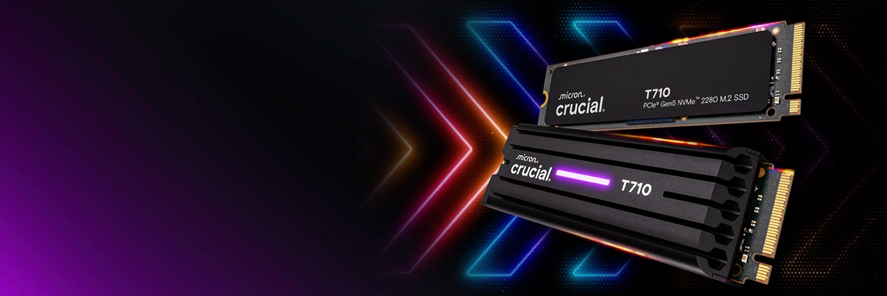 Crucial T710 PCIe Gen5 NVMe