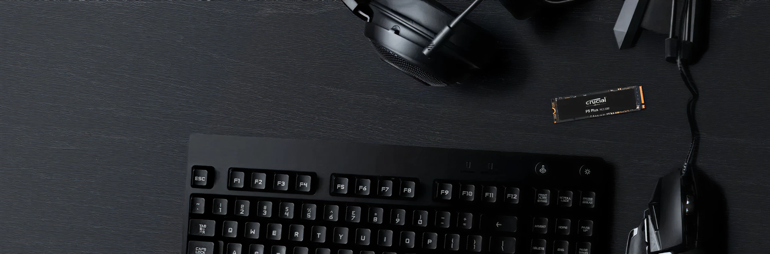 Crucial P5 Plus keyboard background image