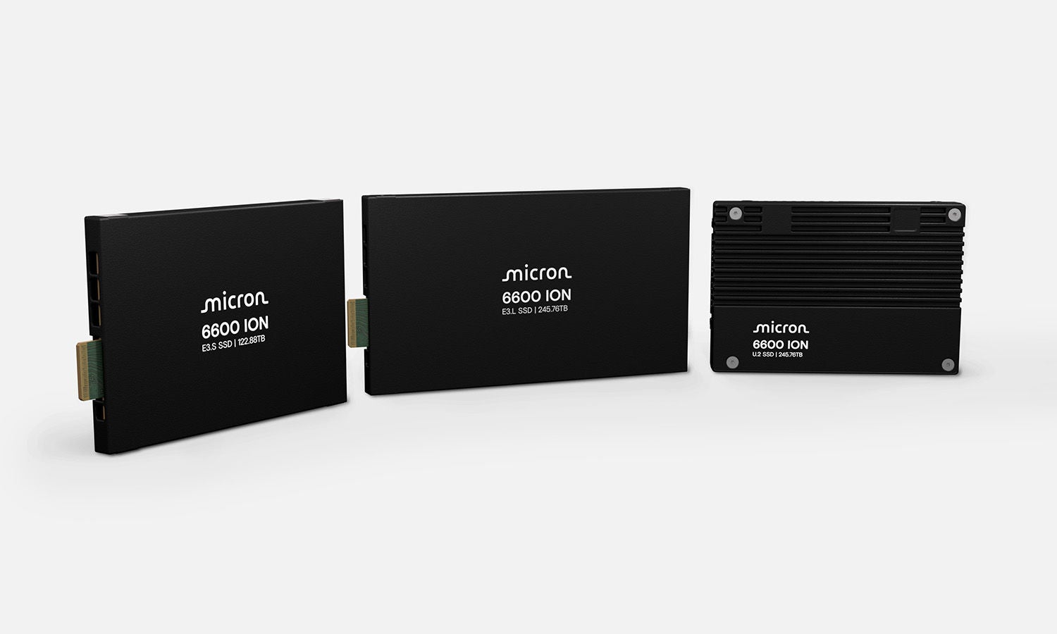 美光 6600 ION 245TB SSD 產品 