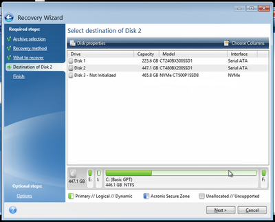 Acronis True Image Backup7