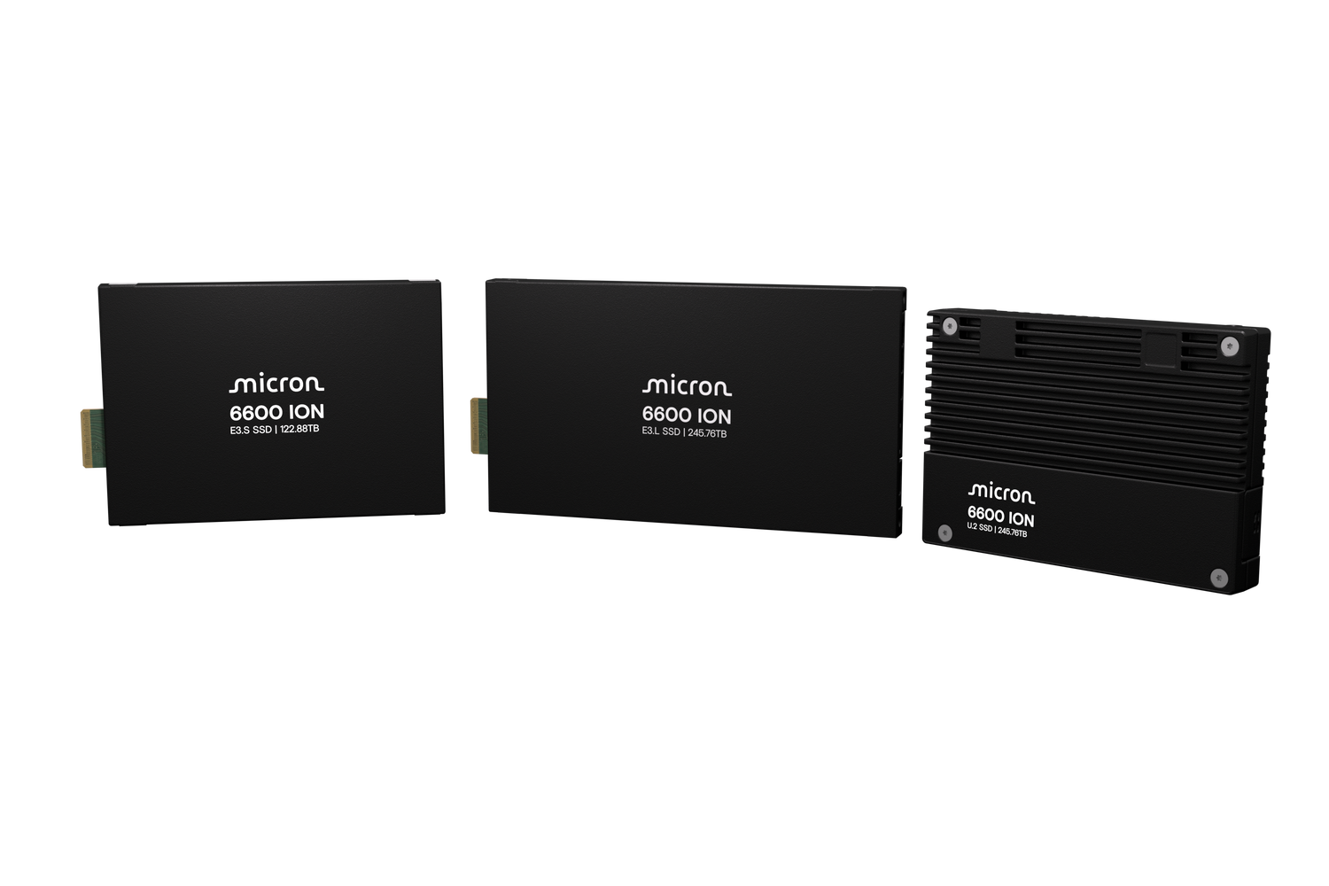 Micron 6600 ION NVMe™ SSD product family