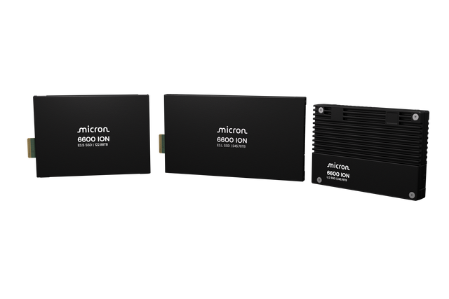 Micron 6600 ION NVMe™ SSD product family