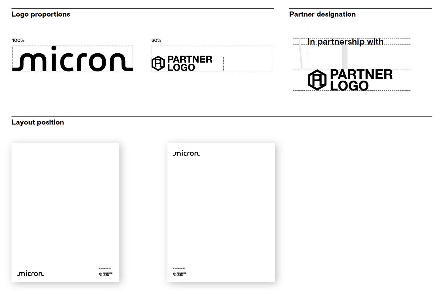 One color logo