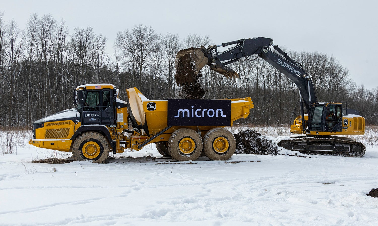 2026 Micron New York groundbreaking ceremony
