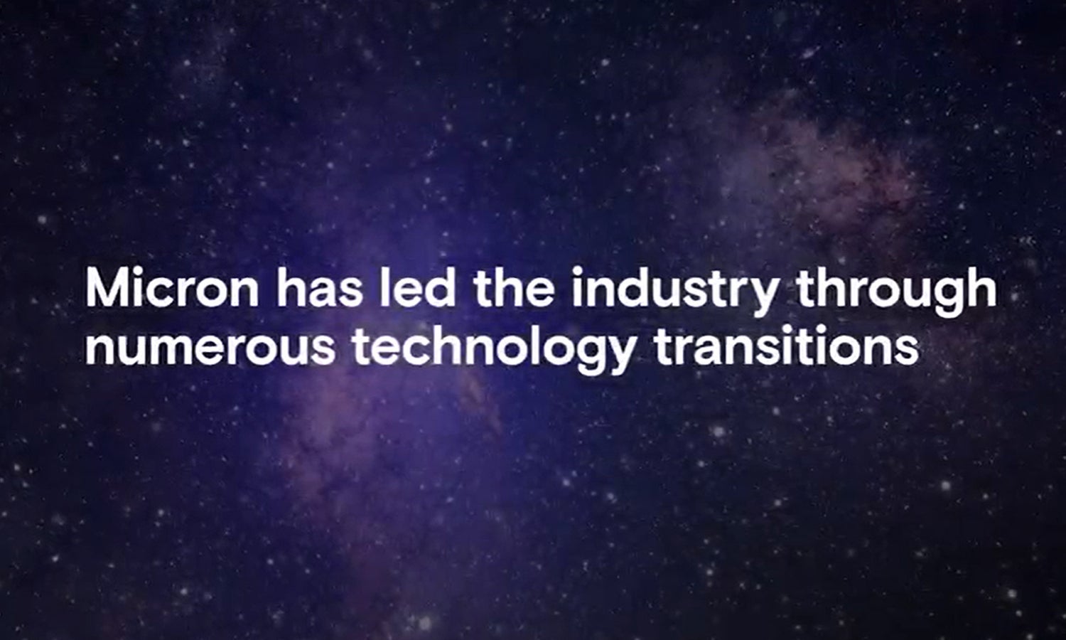 Micron is leading ecosystem development