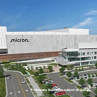 Micron facility render