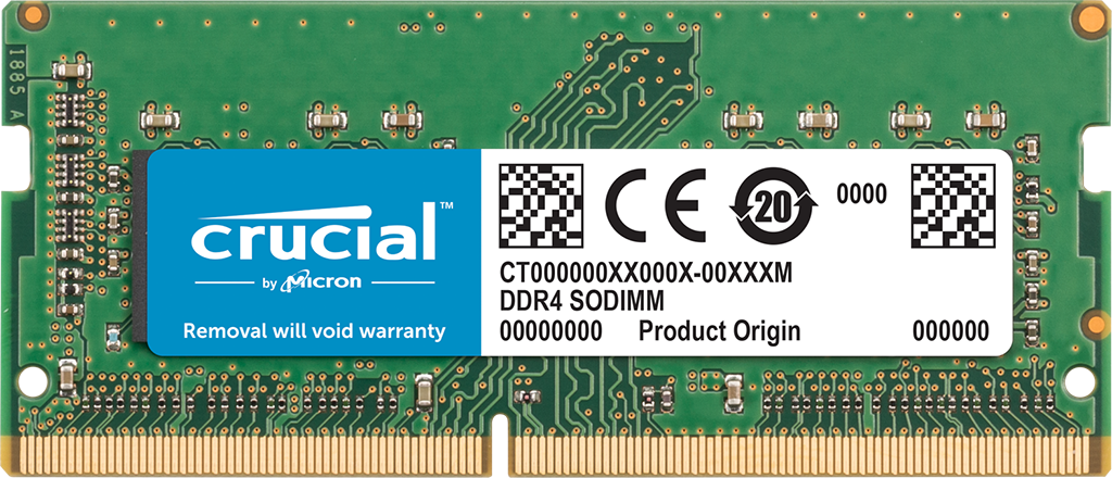 Crucial 8GB DDR4-2400 SODIMM for Mac- view 1