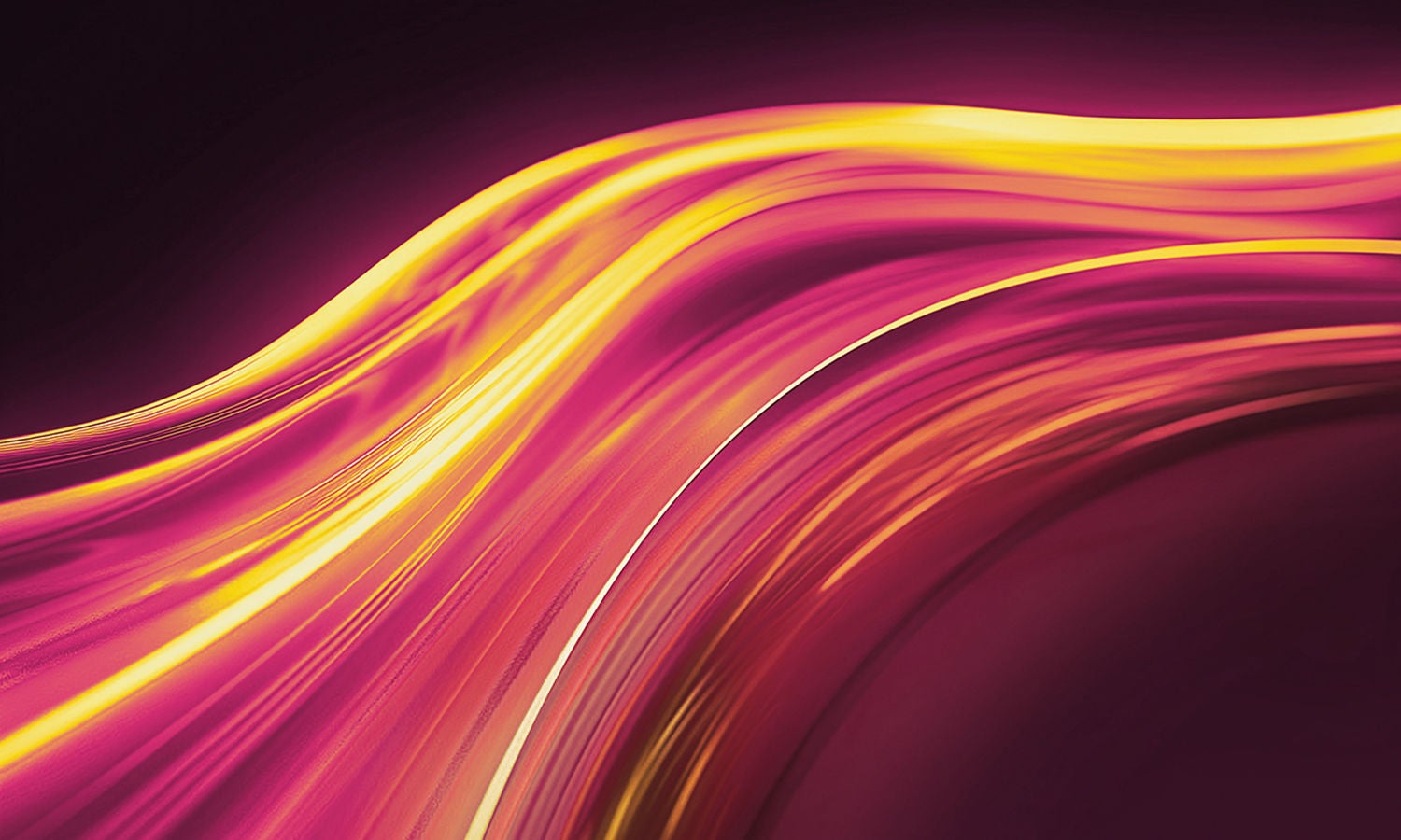 蓝色和粉色霓虹灯光波