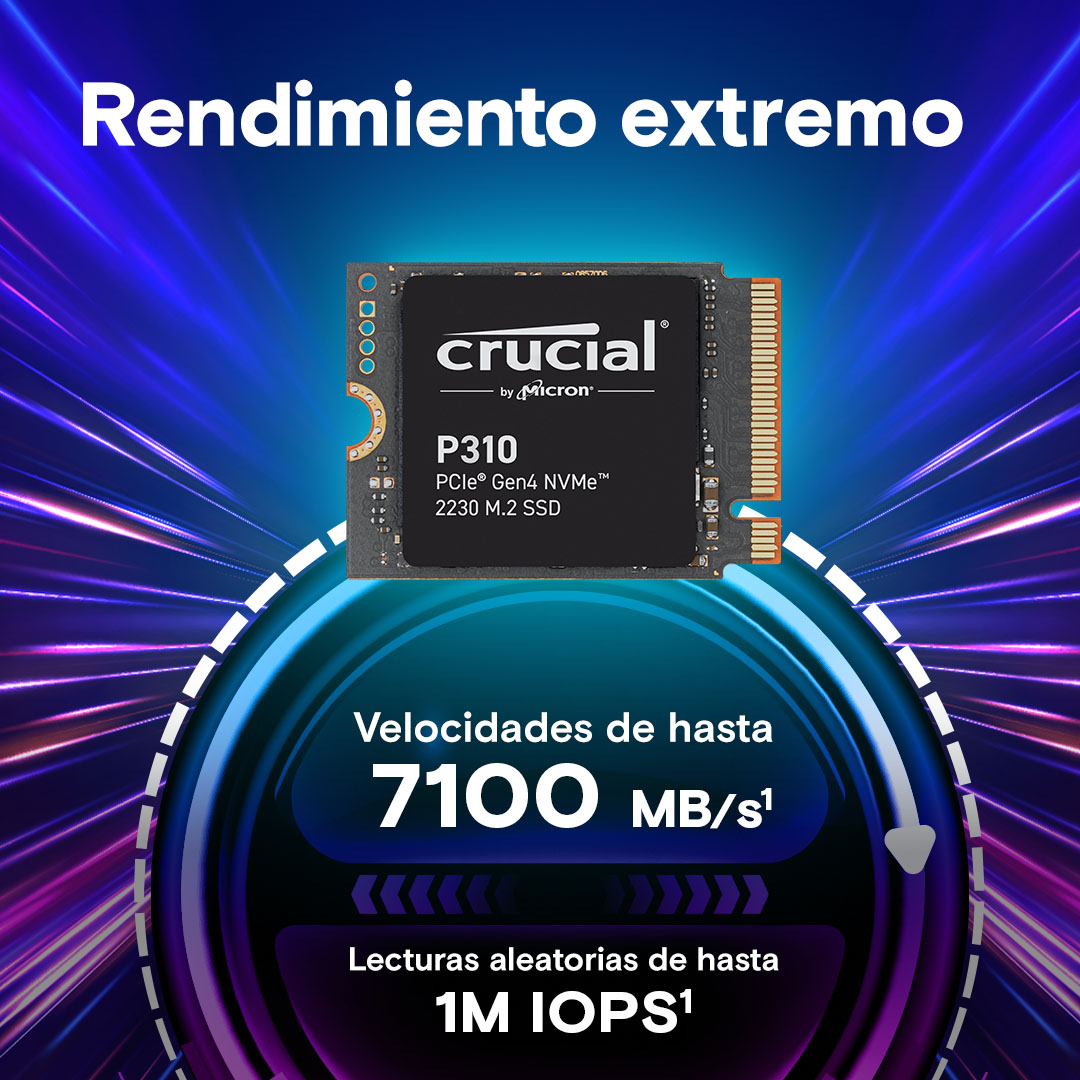 内蔵型SSD Crucial P310 1TB 2230 SSD Crucial P310 1TB PCIe Gen4 NVMe 2230 M.2 SSD