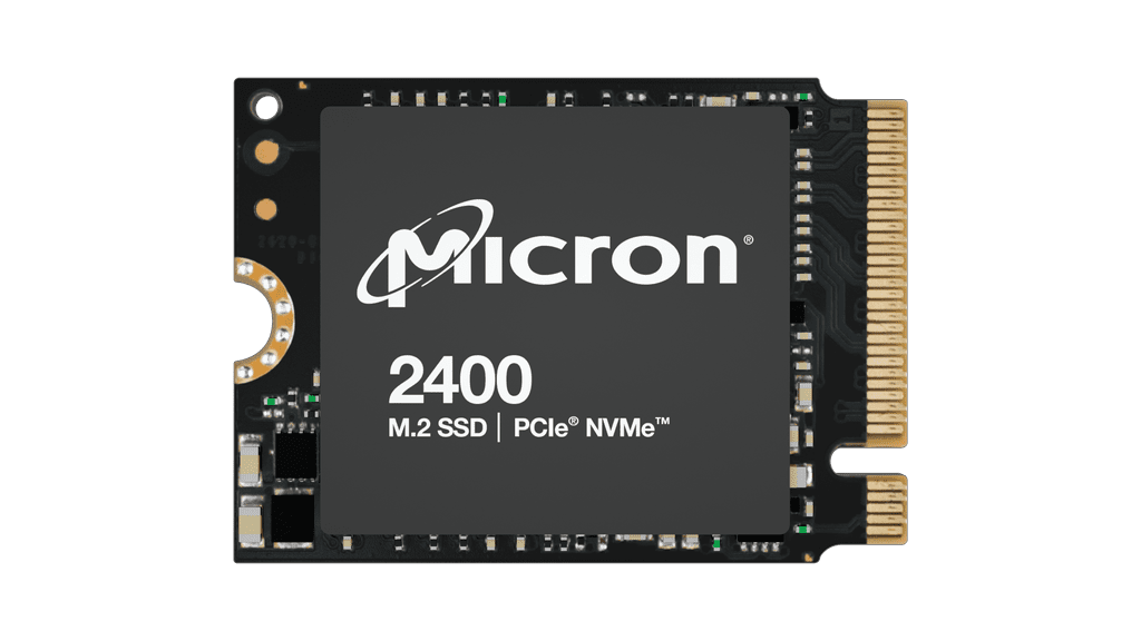 rucial Micron 内蔵SSD2400シリーズ M.2 2230 2TB Micron-2400-M2-30mm_top_UHD.png