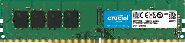 Crucial 32GB DDR4-3200 UDIMM