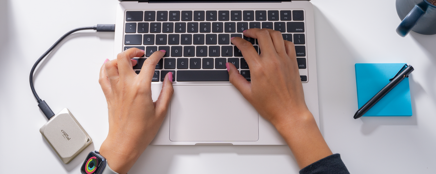 Crucial X9 SSDでストレージを拡張