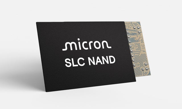 Micron SLC NAND front and back