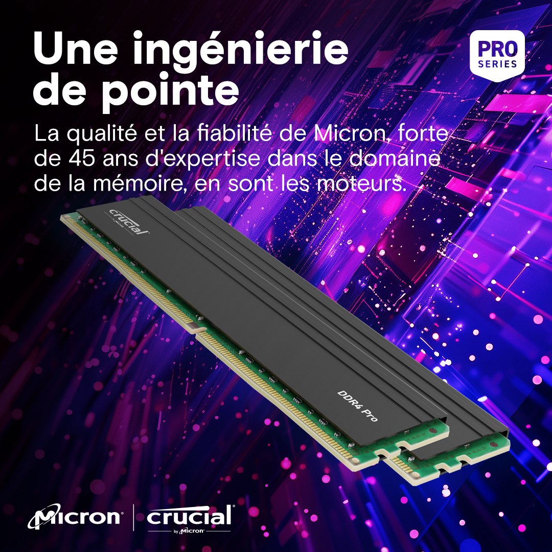 Crucial Pro 32GB Kit (16GBx2) DDR4-3200 UDIMM | CP2K16G4DFRA32A