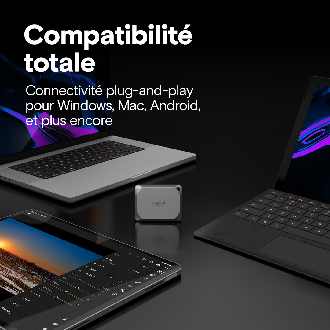 Crucial X9 Pro 4TB Portable SSD | CT4000X9PROSSD9 | Crucial.com