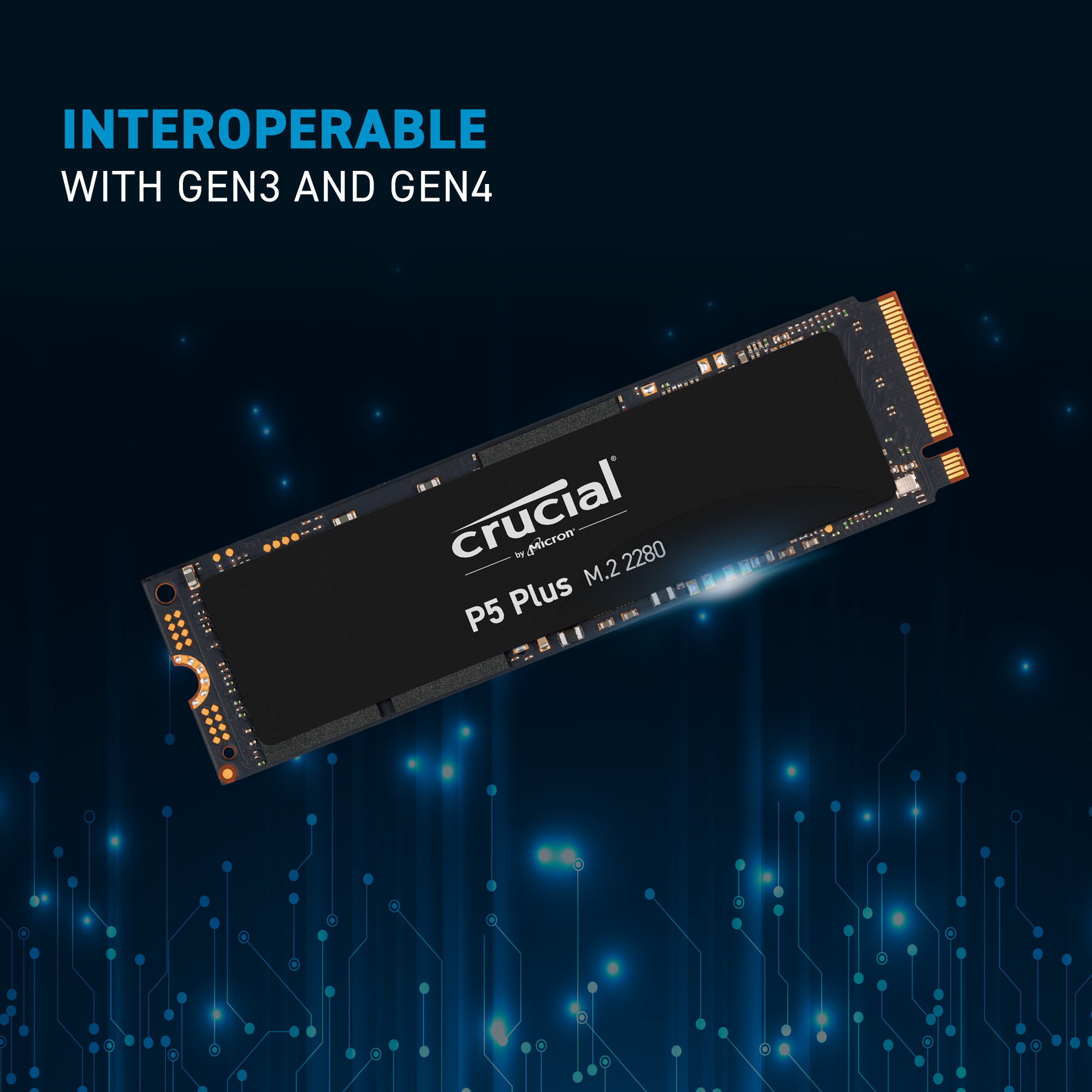 新品 Crucial P5 Plus 500GB M.2 NVMe SSD PCIe 4.0 NVMe M.2 SSD | Crucial P5 Plus | Crucial.com
