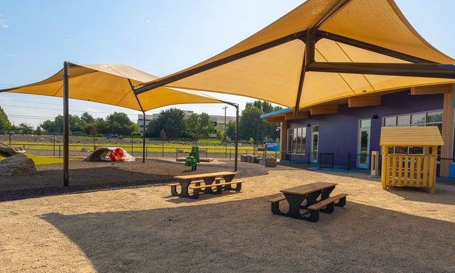Micron early learning center exterior building photo