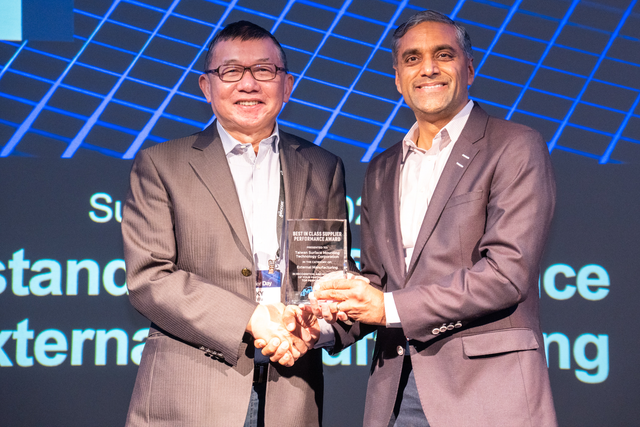 Outstanding Performance in External Manufacturing - Taiwan Surface Mounting Technology
