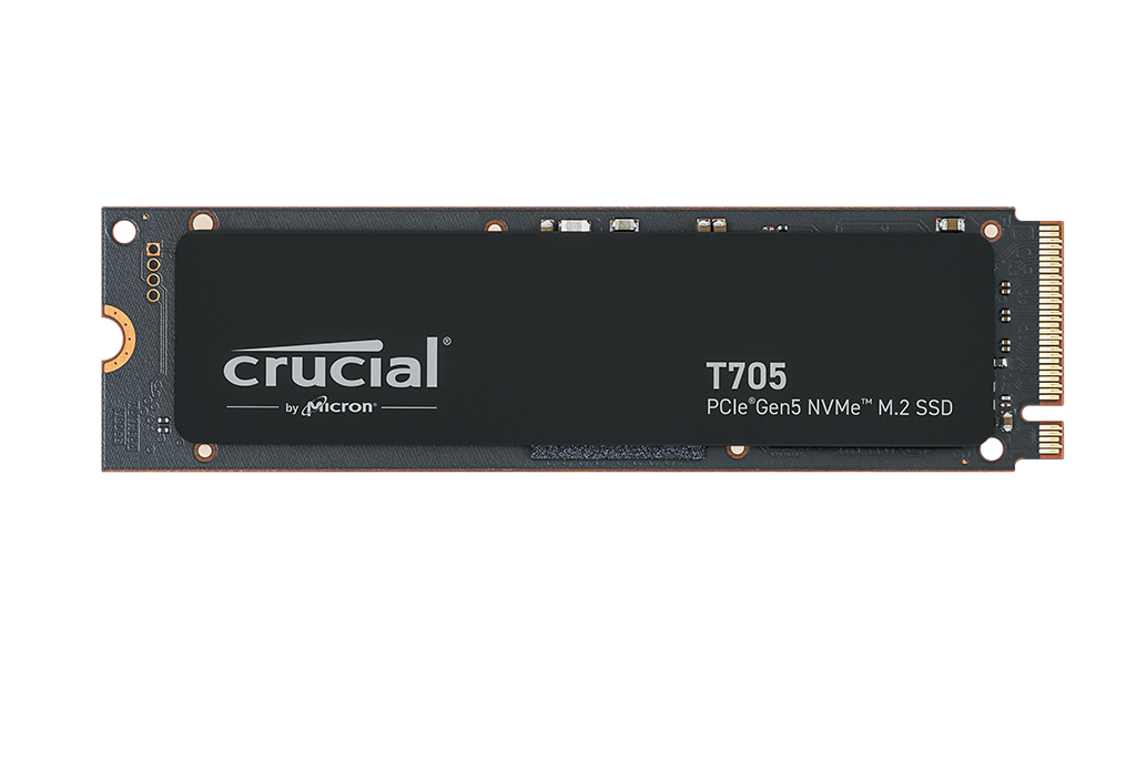 Crucial T705 2TB PCIe Gen5 NVMe M.2 SSD | CT2000T705SSD3