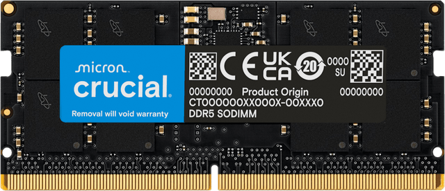 Crucial 16GB DDR5-5200 SODIMM | CT16G52C42S5 | Crucial IN