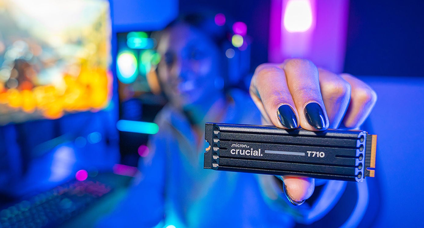 Crucial T710 2TB PCIe Gen5 NVMe® 2280 M.2 SSD | CT2000T710SSD8