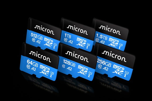 Micron microSD product family