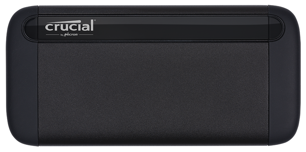 Crucial X8 2000GB Portable SSD【新品・送料無料】 crucial-x8-flat-front-image.png