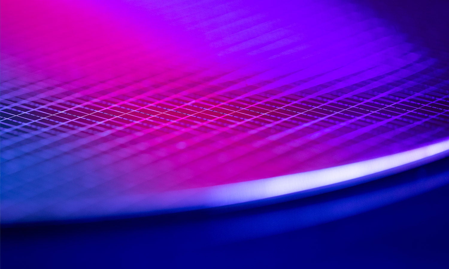 Wafer close up