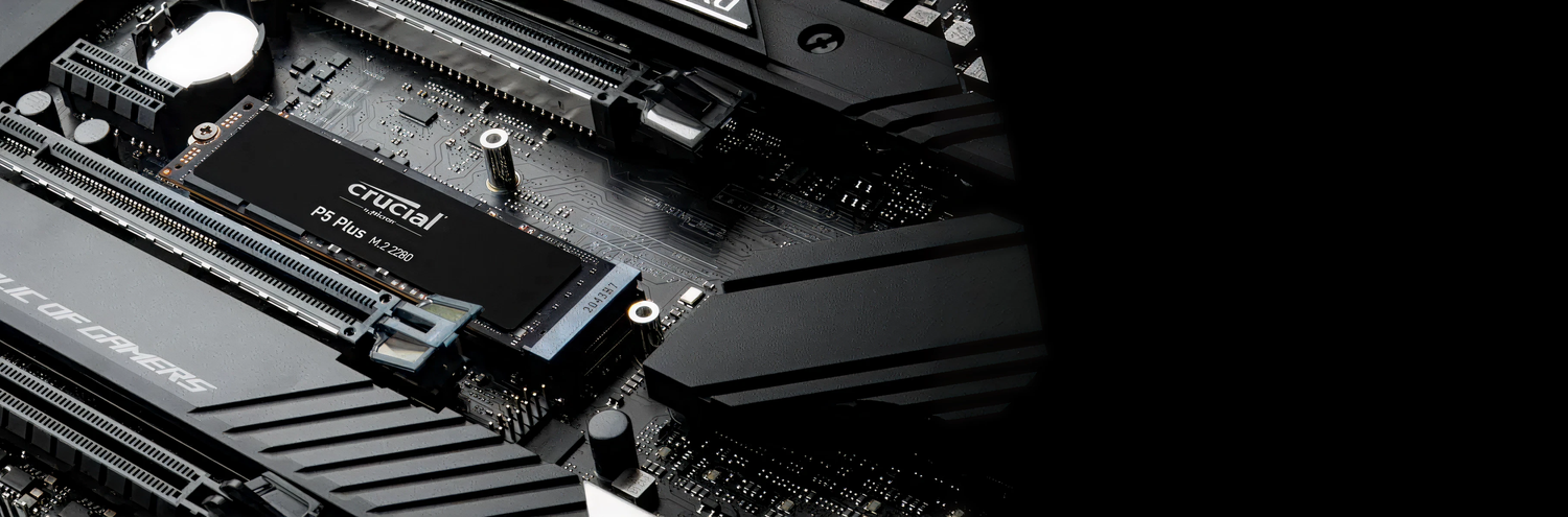 Crucial P5 Plus keyboard background image