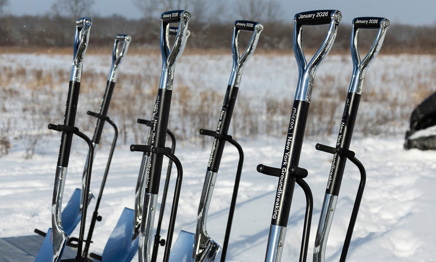 2026 Micron New York groundbreaking ceremony
