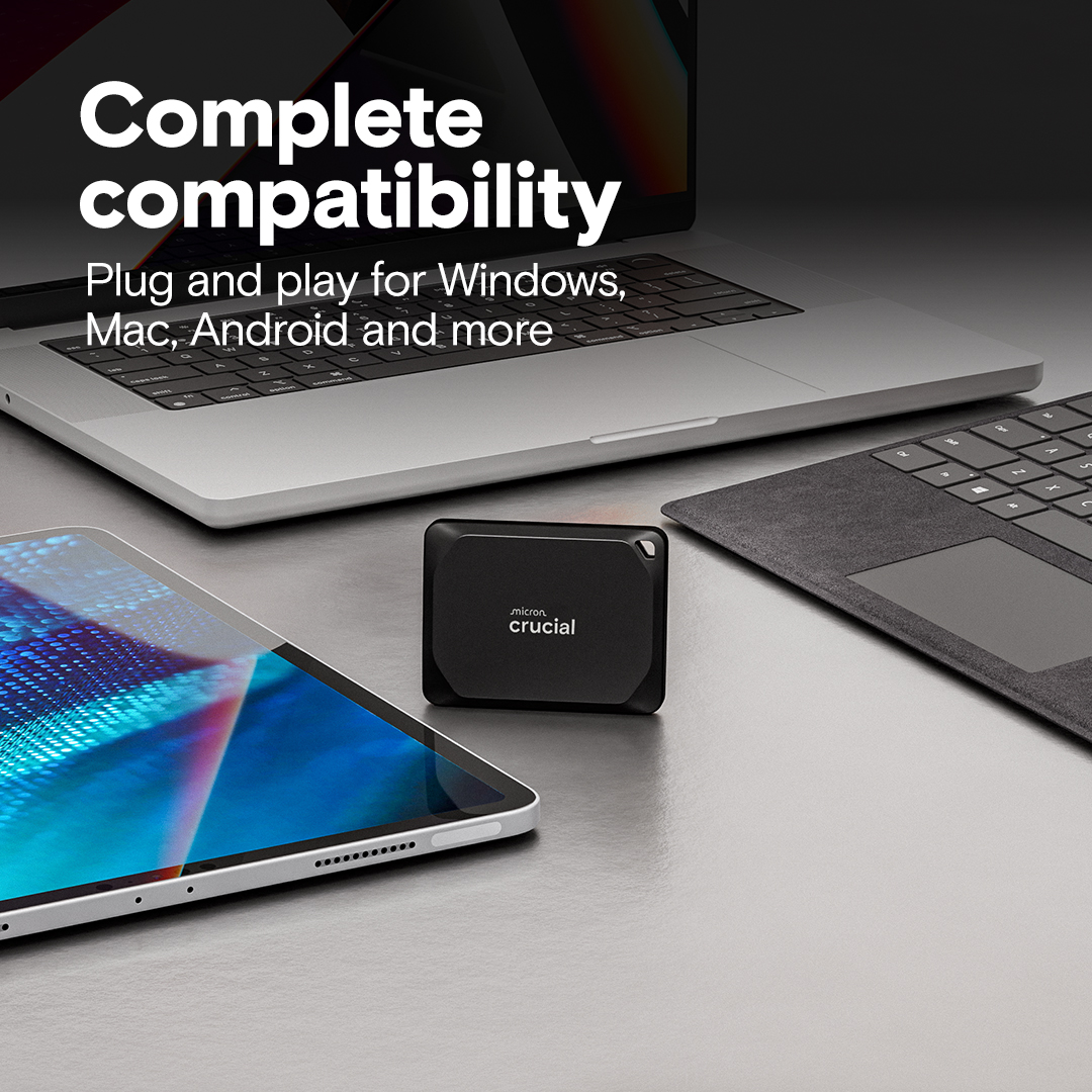 Crucial X10 Pro 1TB Portable SSD | CT1000X10PROSSD9