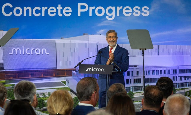 Micron's Syracuse, New York facility render
