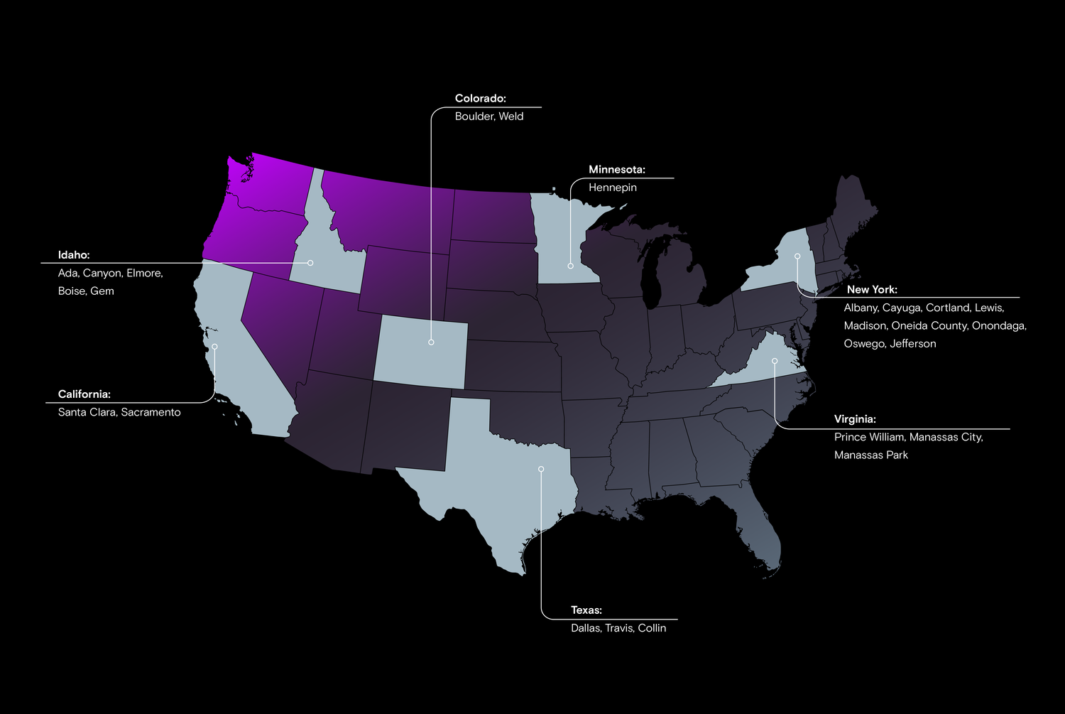 U.S. R&D locations