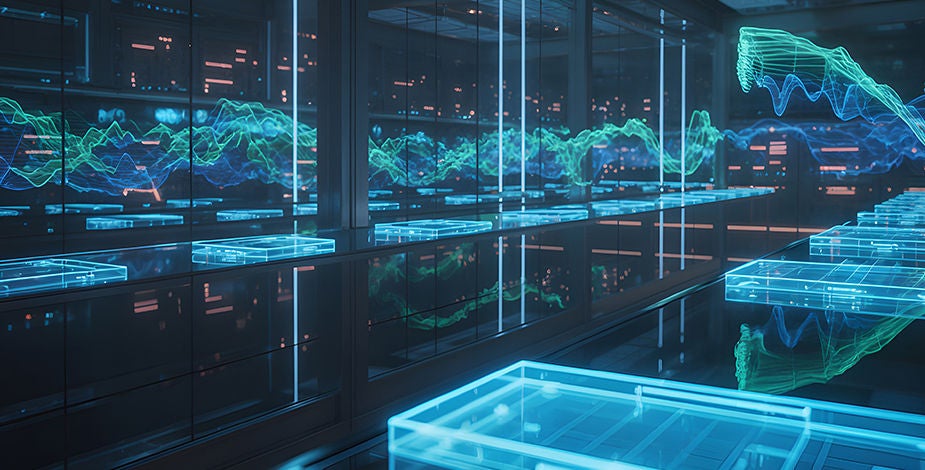 Neon lights in hall tertiary