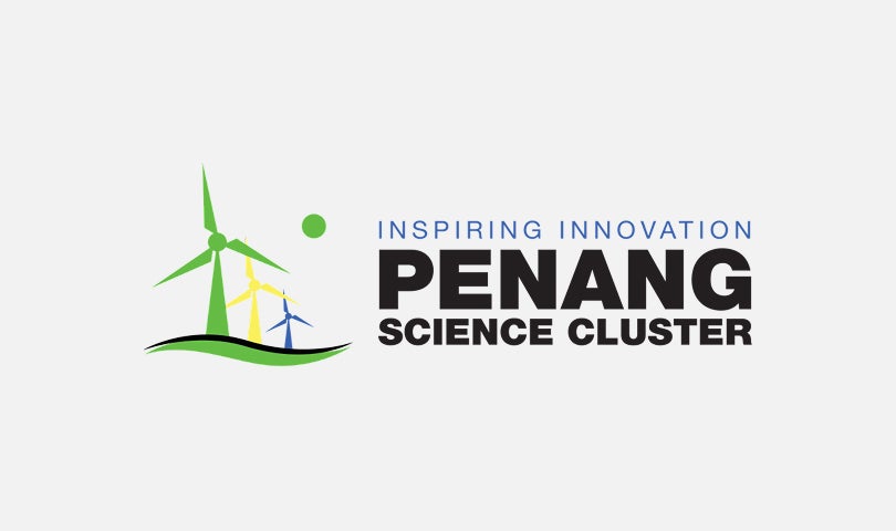 Penang Science Cluster logo with the tagline “Inspiring Innovation.”