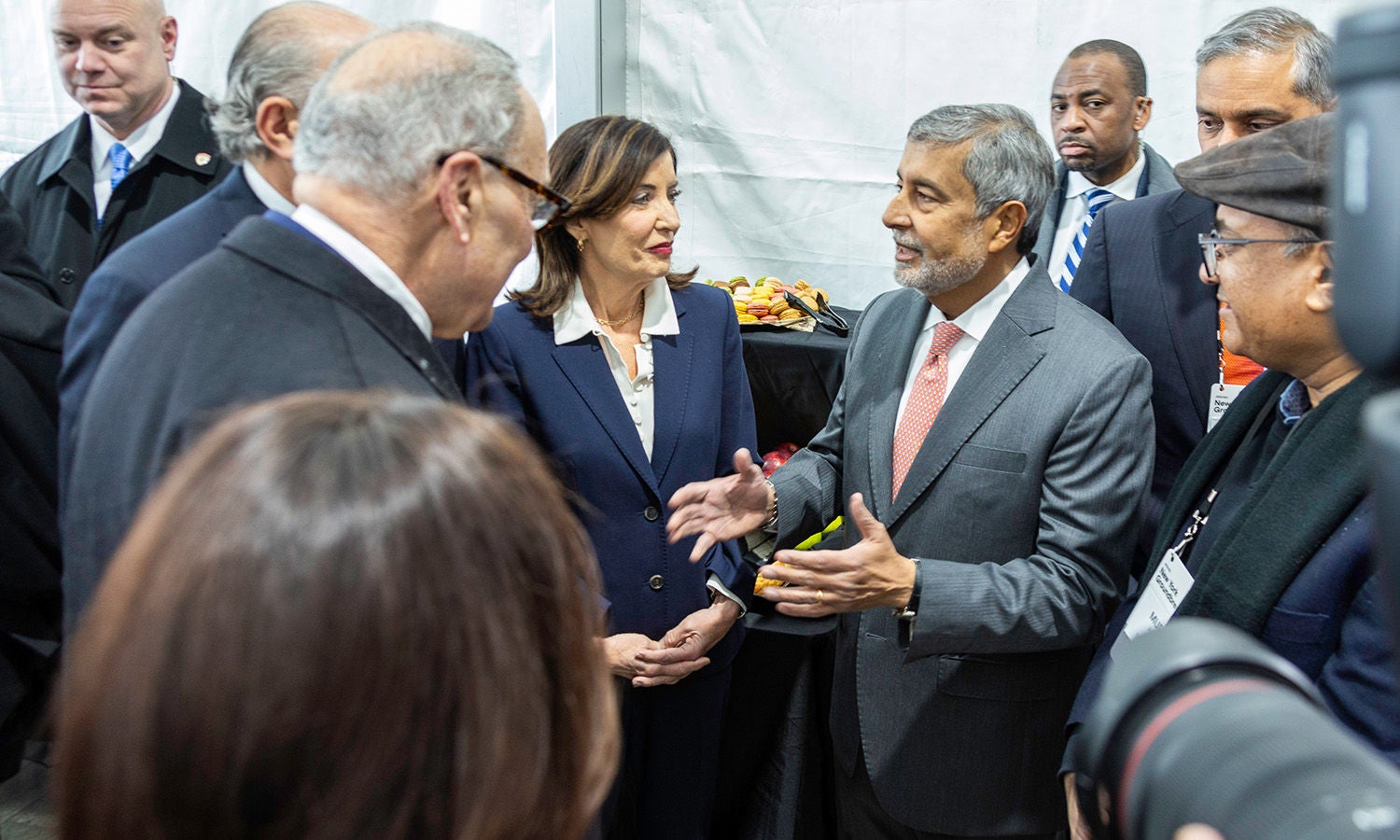 2026 Micron New York groundbreaking ceremony