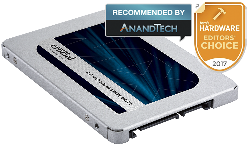 Crucial MX500 500GB 3D NAND SATA 2.5インチ 7mm（9.5mm