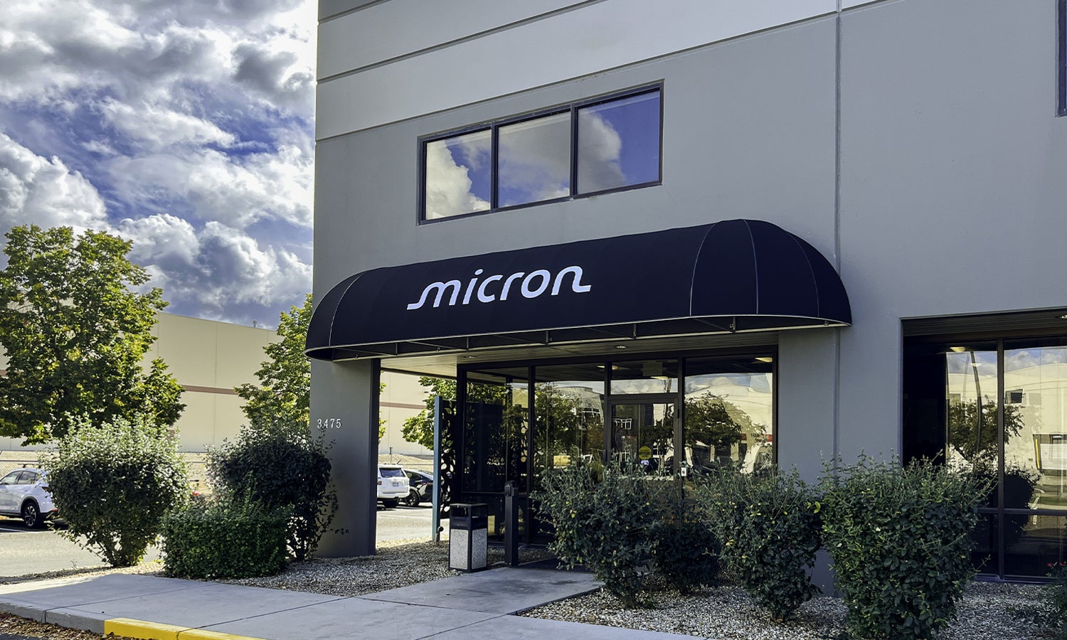 Micron building in Meridian, ID