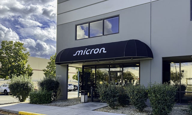Micron building in Meridian, ID
