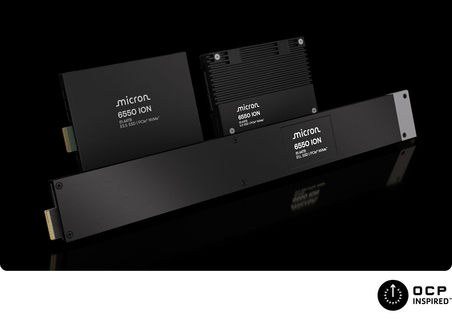 6550 ION 60TB SSD | Micron Technology Inc.