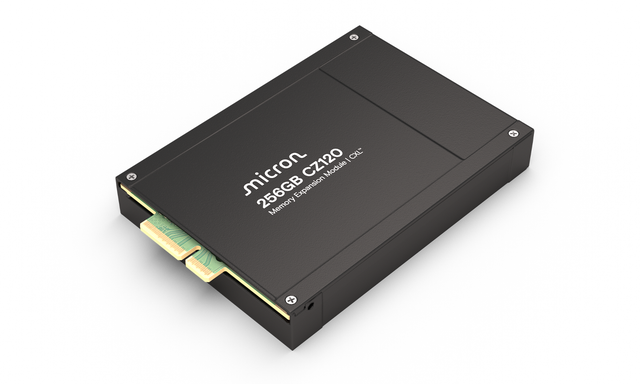美光 CZ120, 256GB 記憶體模組使用 CXL 