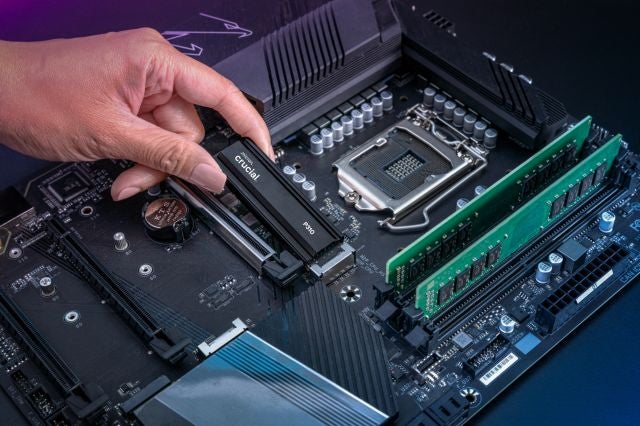 Imagem de instalação do SSD