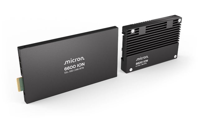 Micron 6600 ION 245TB SSDs in E3.L and U.2 form factors