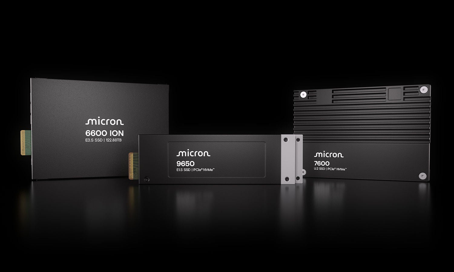 Micron 9650, 7600, and 6600 SSDs