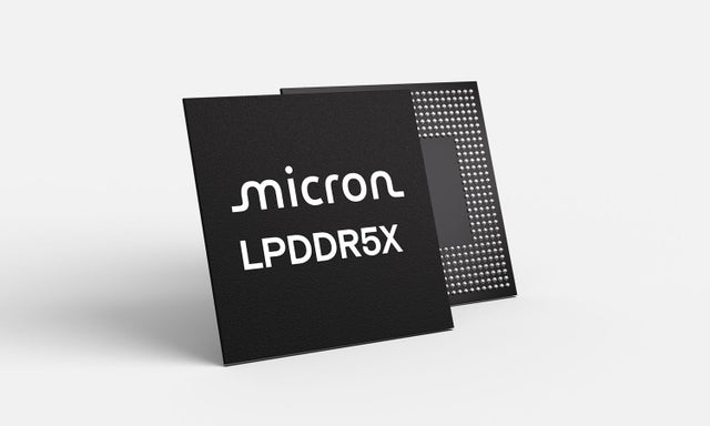 美光 LPDDR5X 產品圖片